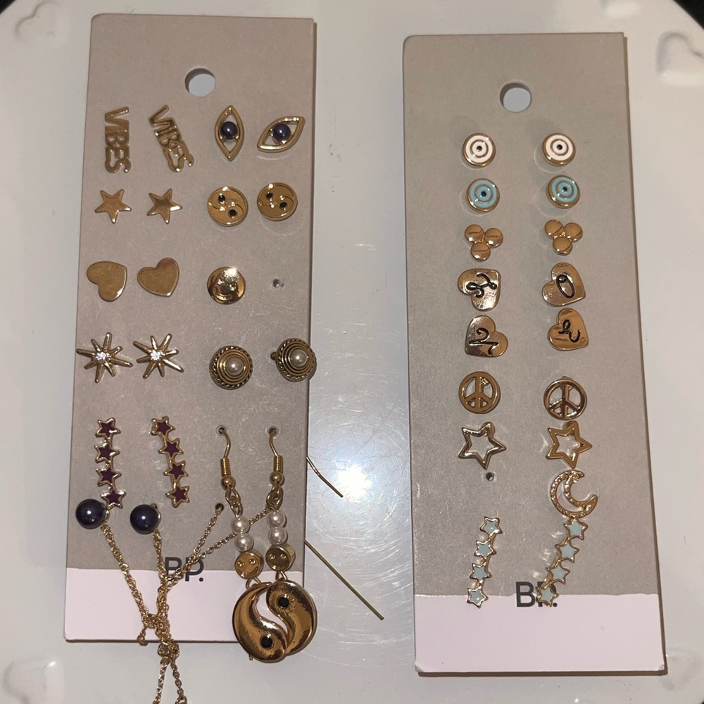 BP Super Cute Earring Bundle 18 Sets - Picture 2 of 3
